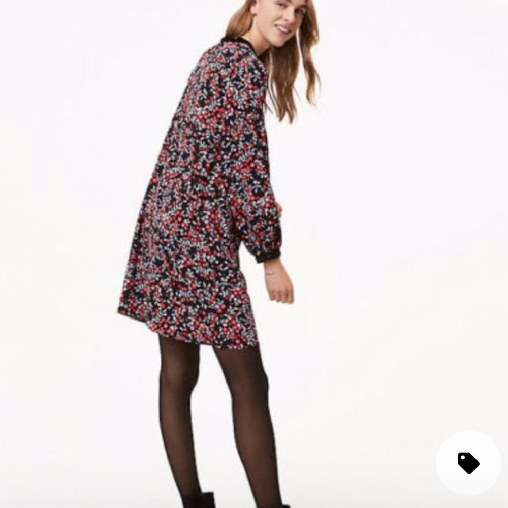 Loft cherry dress